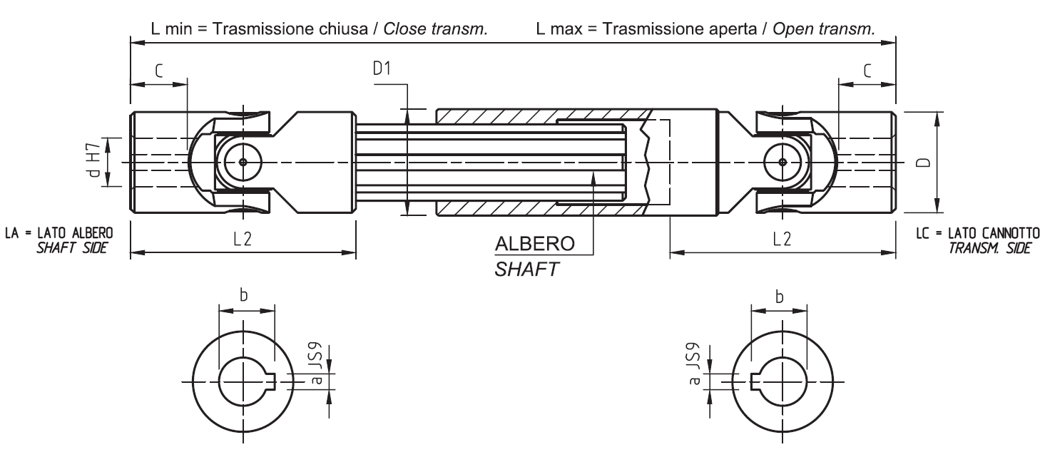  Technical Design Standard Extensible transmission GA Series